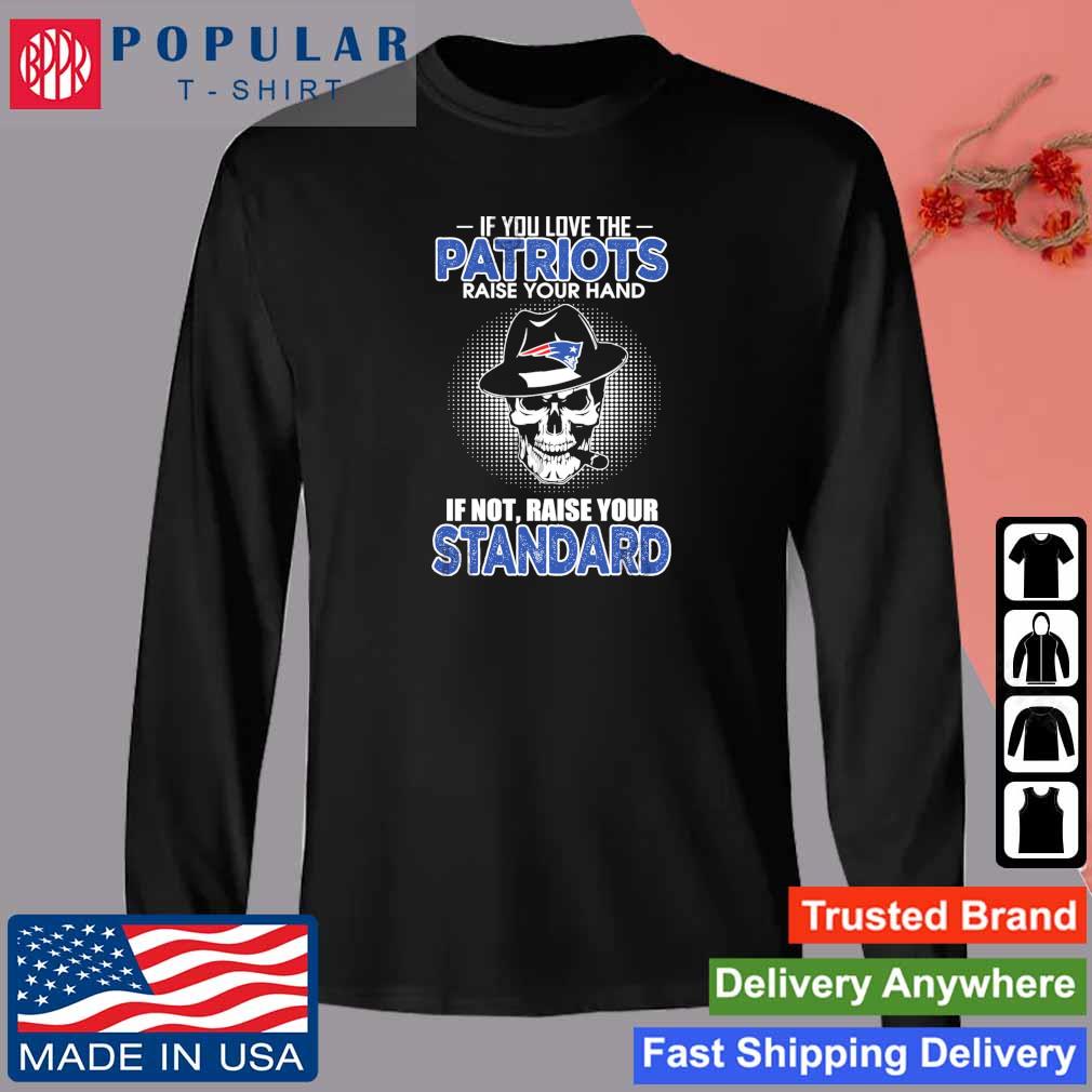 New England Patriots Sugar Skull Shirt - High-Quality Printed Brand