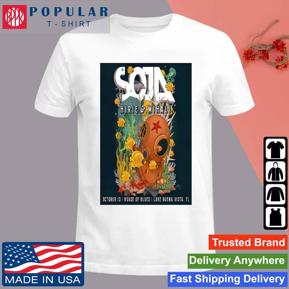 Design sOJA 2023 Summer Tour Poster Shirt, hoodie, sweater, long