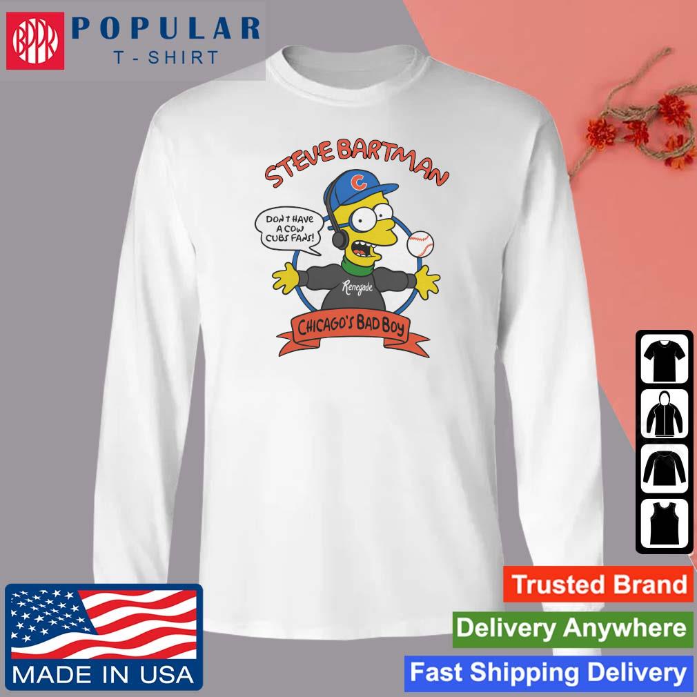 Steve bartman chicago's bad boy 2023 shirt, hoodie, sweater, long sleeve  and tank top