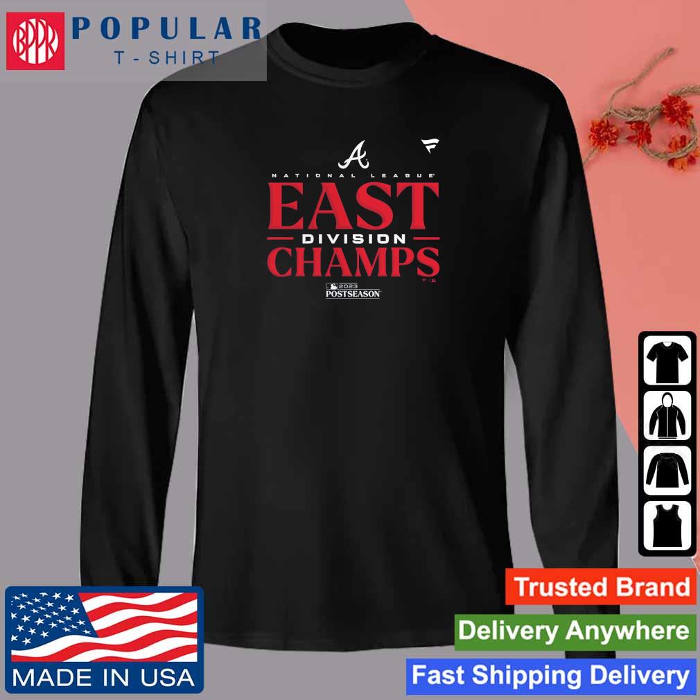 Official atlanta Braves Youth 2023 NL East Division Champions Locker Room T- Shirt, hoodie, sweater, long sleeve and tank top