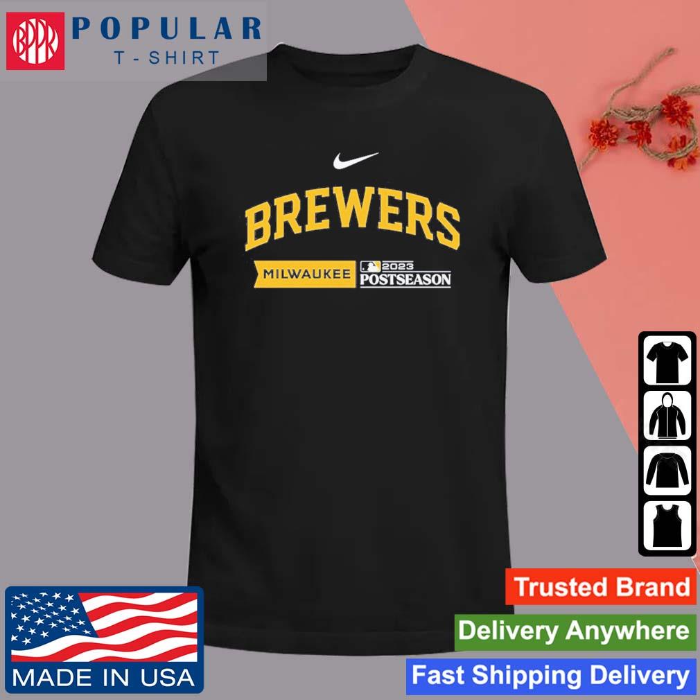 Milwaukee Brewers Striped Jersey Poster Print Personalized 