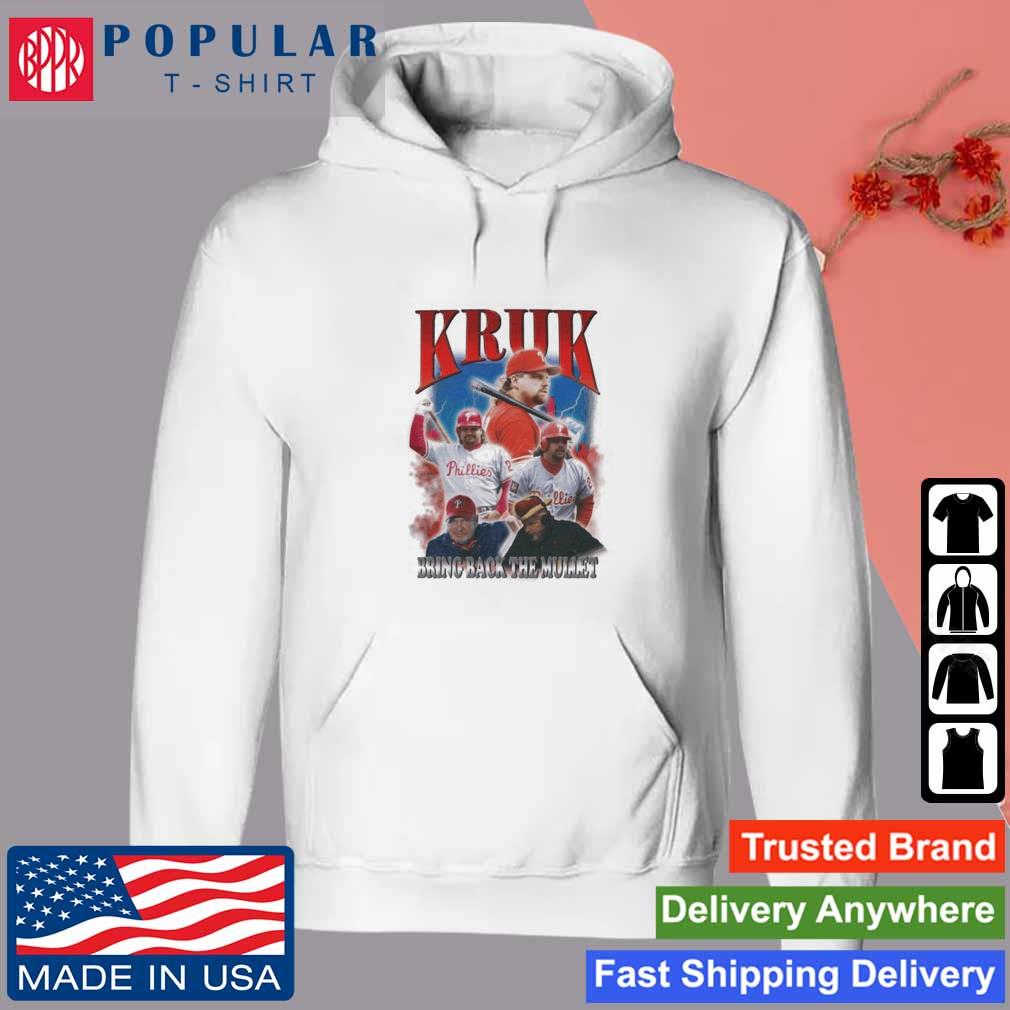 Philadelphia Phillies John Kruk Bootleg Bring Back The Mullet 2023 T-Shirt,  hoodie, sweater, long sleeve and tank top
