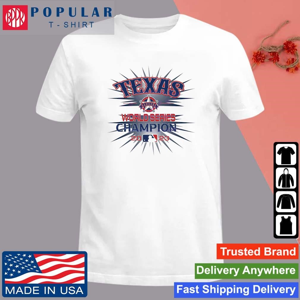 Mlb Texas rangers 2023 world series champions shirt - MobiApparel