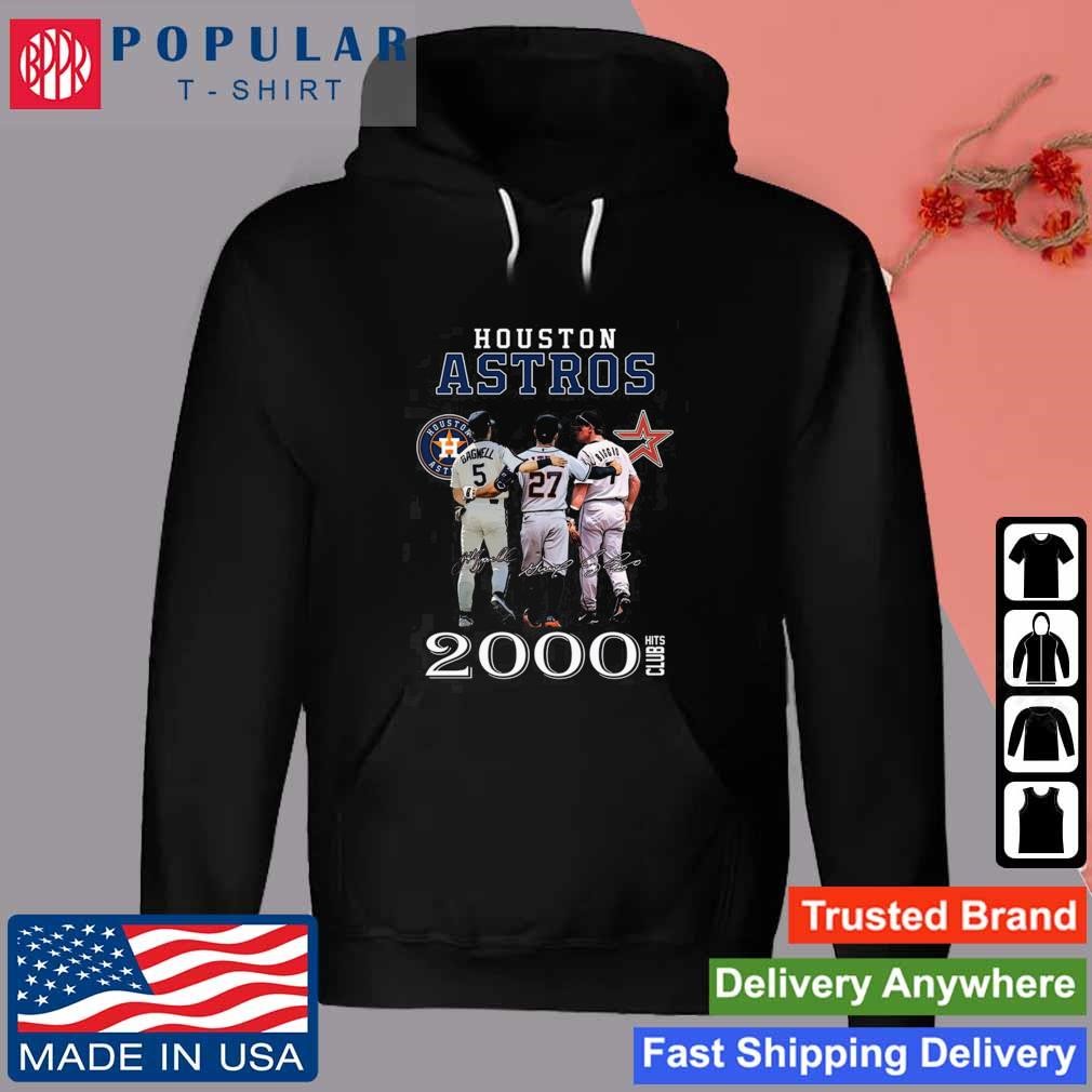 Houston Astros Bagwell Altuve And Biggio 2000 Hits Clubs Signatures shirt,  hoodie, sweater, long sleeve and tank top