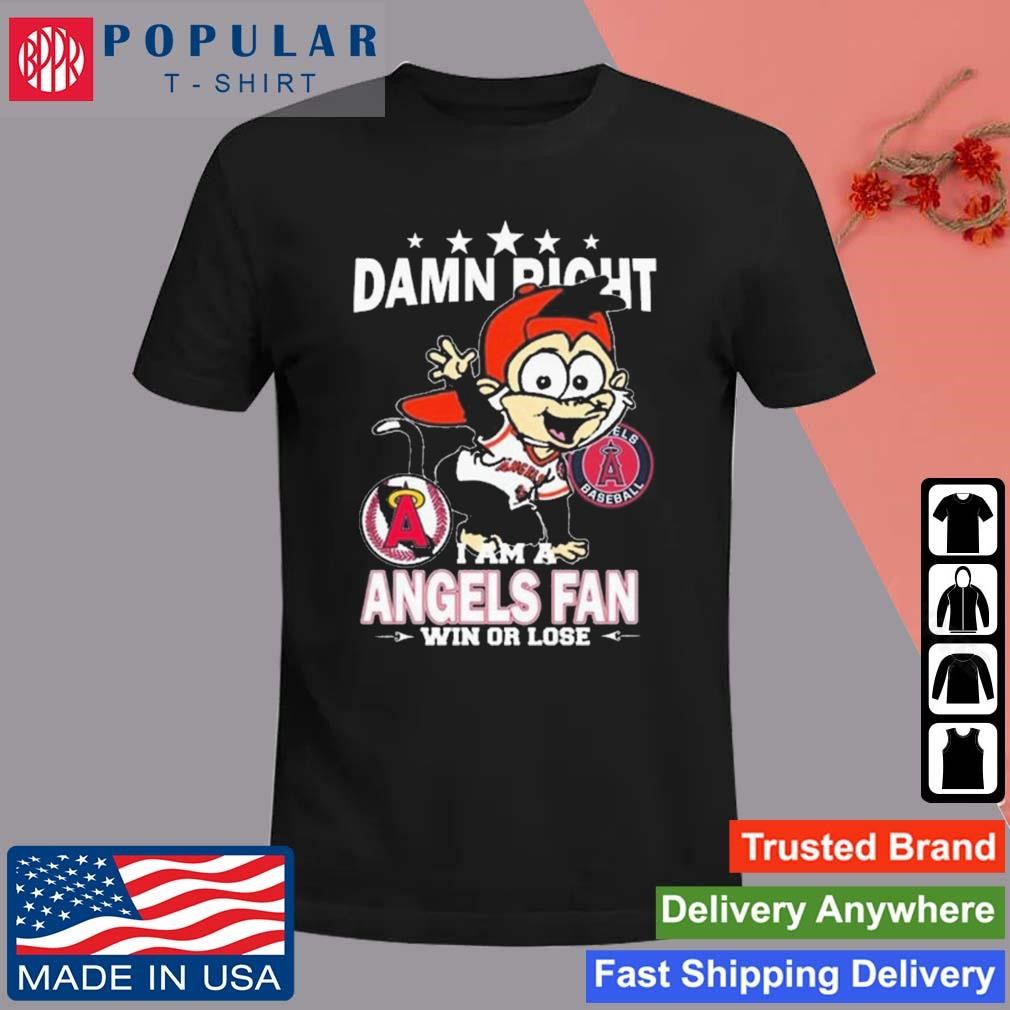 Design los angeles angels mascot rally monkey shirt, hoodie