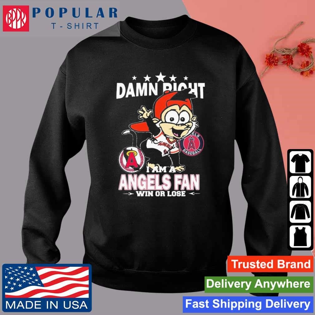 Logo Los Angeles Angels Mascot Rally Monkey Shirt, hoodie, longsleeve,  sweater