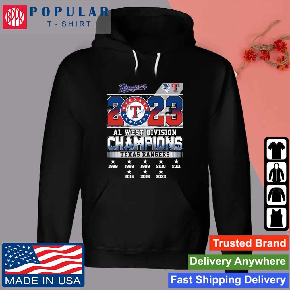 AL West Champs 2023 Texas Rangers Shirt, hoodie, sweater, long sleeve and  tank top