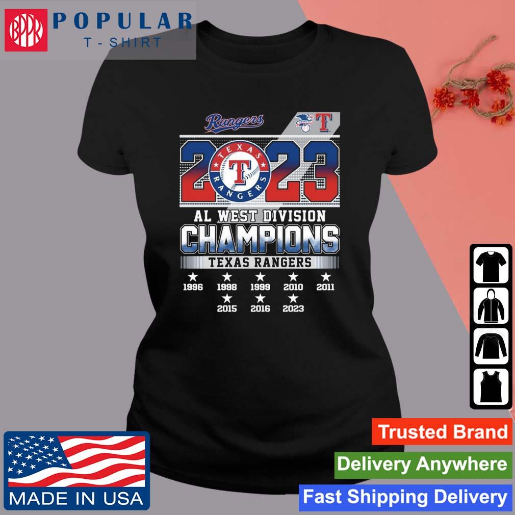 AL West Champs 2023 Texas Rangers Shirt, hoodie, sweater, long