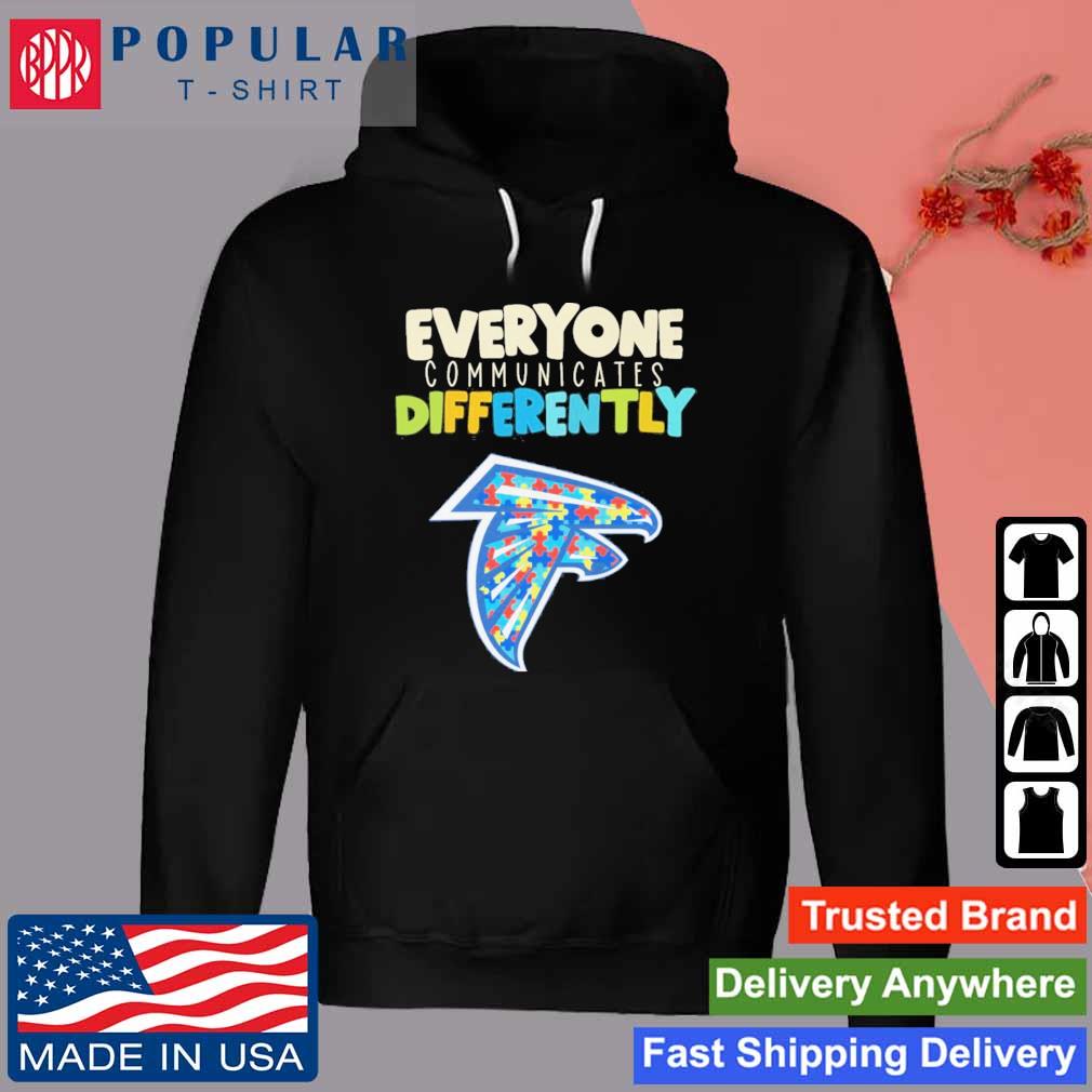 NFL Everyone Communicates Differently Atlanta Falcons T-Shirt