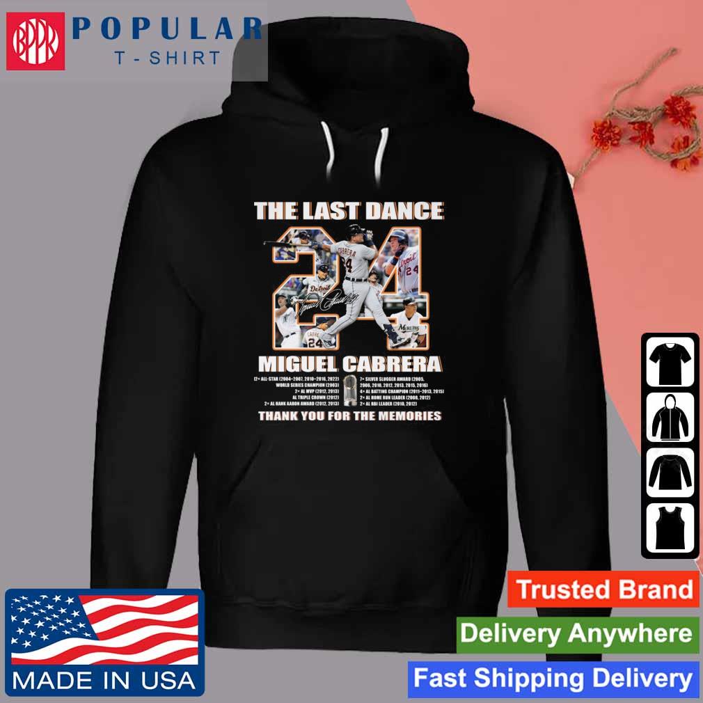 Miguel Cabrera The Last Dance Memories T Shirt, hoodie, sweater