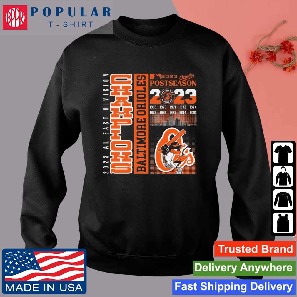 Orioles Al East Champions Shirt Baltimore Orioles Black 2023 AL East  Division Champions T-Shirt, hoodie, sweater, long sleeve and tank top