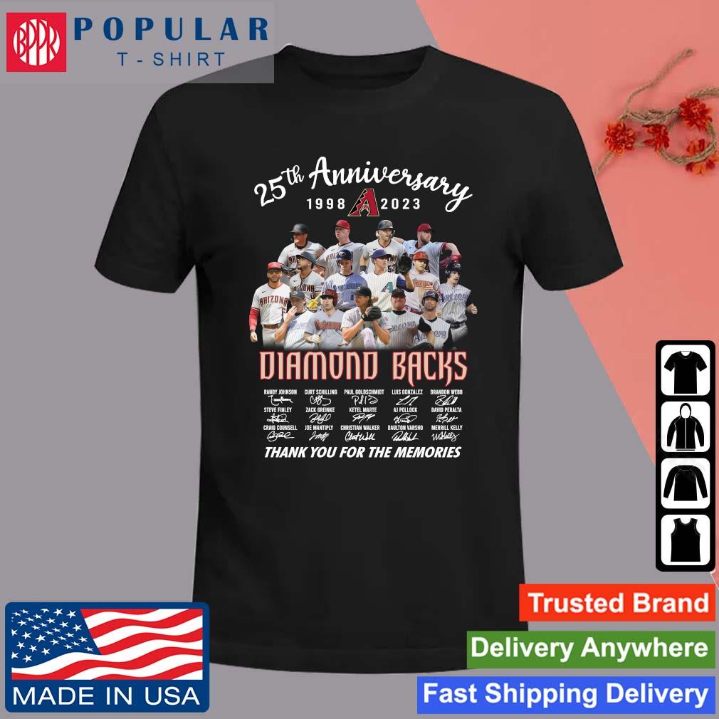 Men's Arizona Diamondbacks Arizona State & 25th Anniversary Year