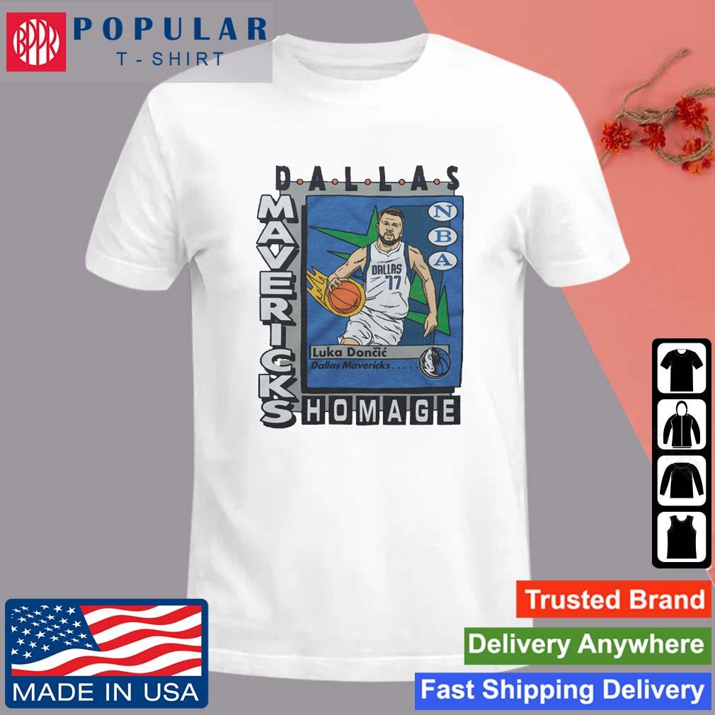 Dallas Mavericks Trading Card Luka Doncic Shirt - The Clothes You