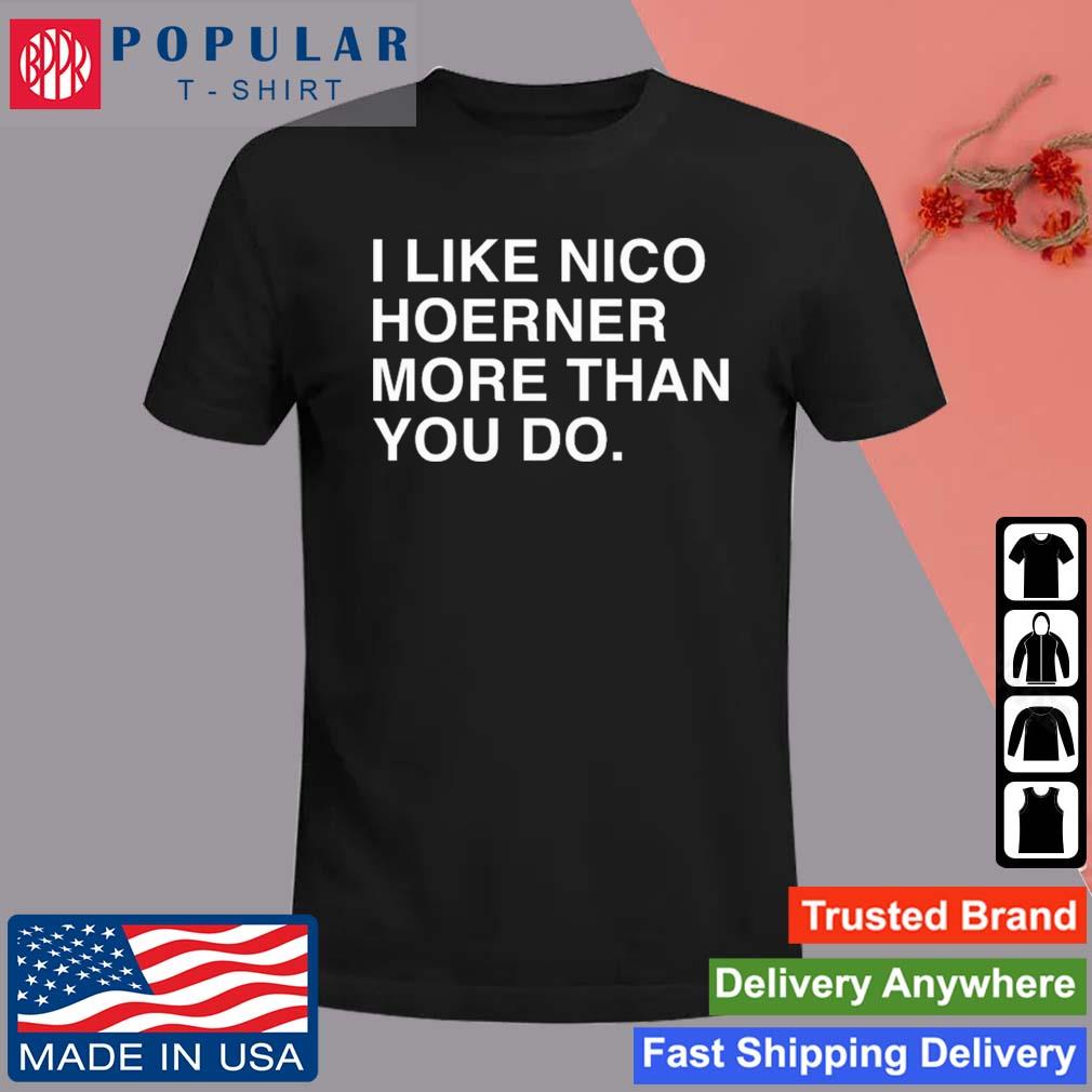 Official i Like Nico Hoerner More Than You Do Shirt, hoodie, sweater, long  sleeve and tank top