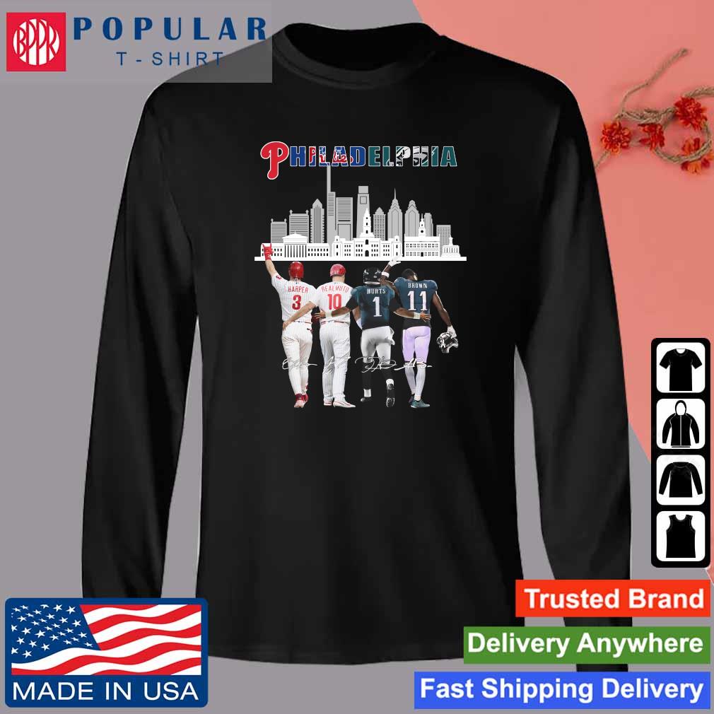 Philadelphia Phillies and Philadelphia Eagles Harper and Hurts 2023 shirt,  hoodie, sweater, long sleeve and tank top