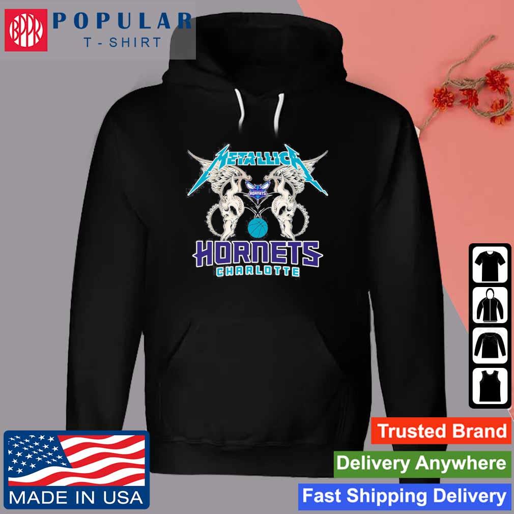 Original Charlotte Bobcats Logo Metallica Wings T-Shirt, hoodie, sweater,  long sleeve and tank top