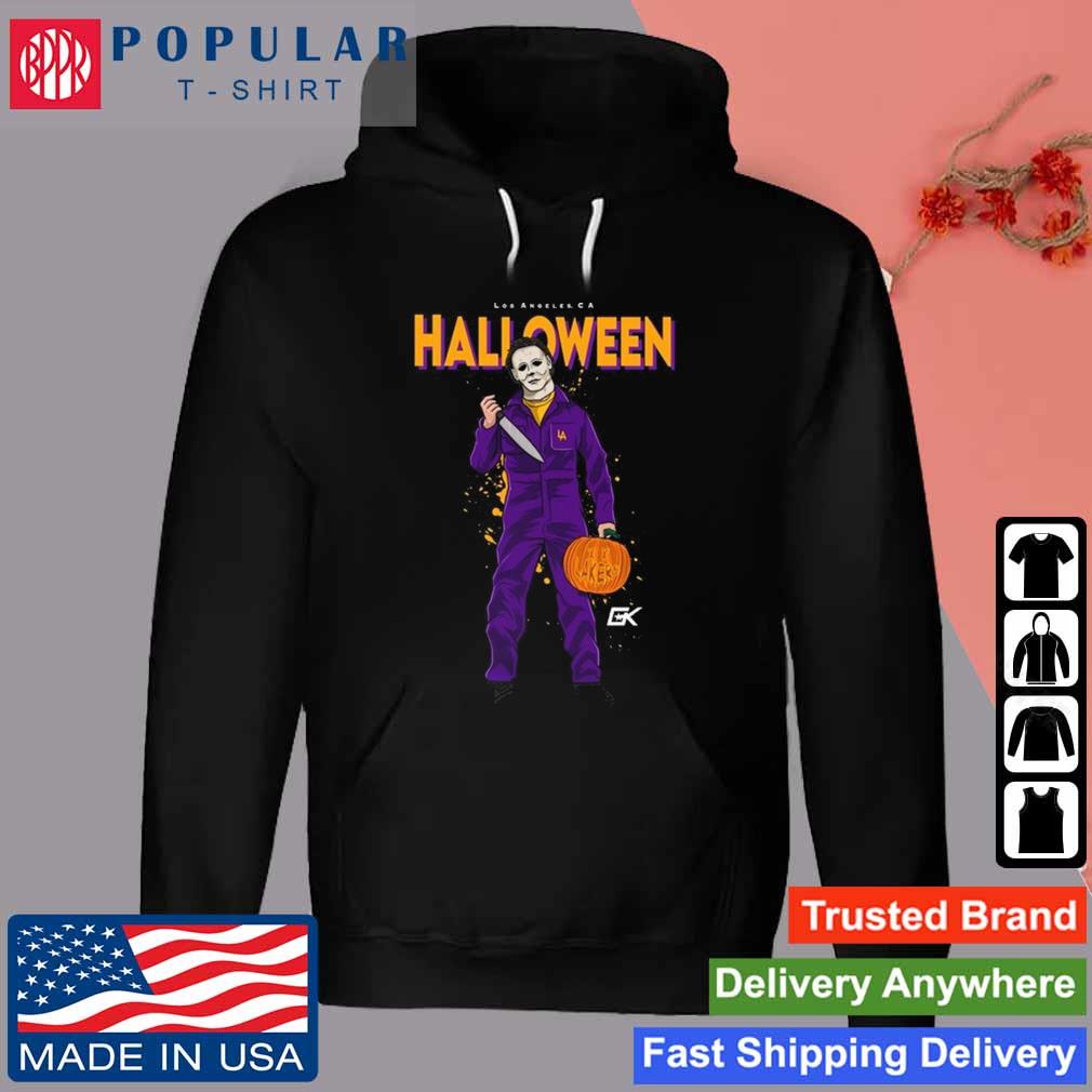 Original Michael Myers X Lakeshow Los Angeles Lakers T-Shirt, hoodie,  sweater, long sleeve and tank top