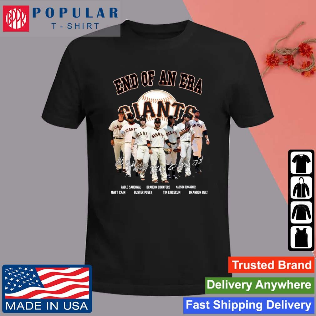 Unique Stylistic Tee San Francisco Giants T-Shirt Navy S