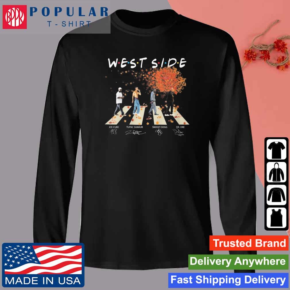 Original West Side Walking Abbey Road Signatures Shirt, hoodie, sweater,  long sleeve and tank top