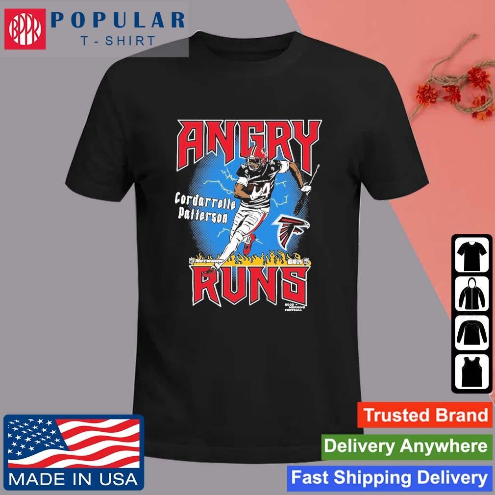 Original Cordarrelle Patterson Atlanta Falcons Angry Runs Player Graphic Tri-Blend T-Shirt