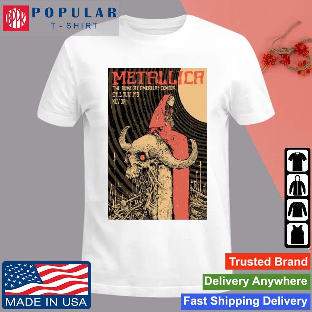 Metallica The Dome At America's Center St. Louis, MO Nov 5, 2023 Shirt,  hoodie, longsleeve, sweater