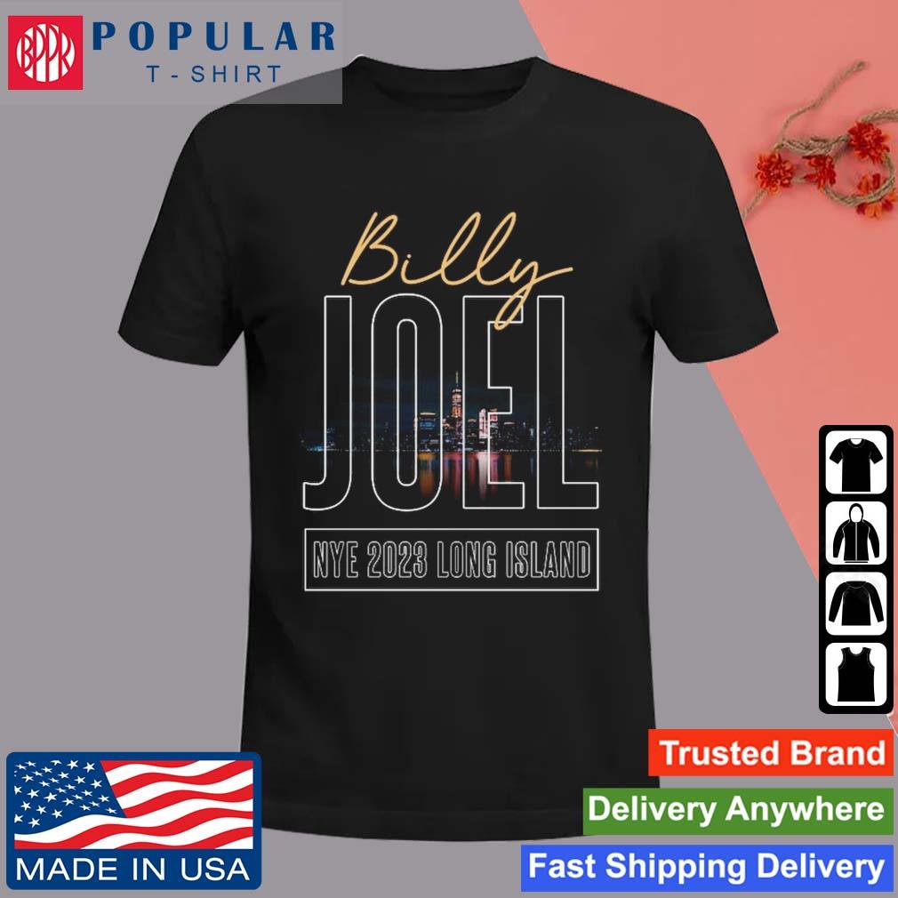 Official Billy Joel 12-31-23 NYE New York Event T-Shirt