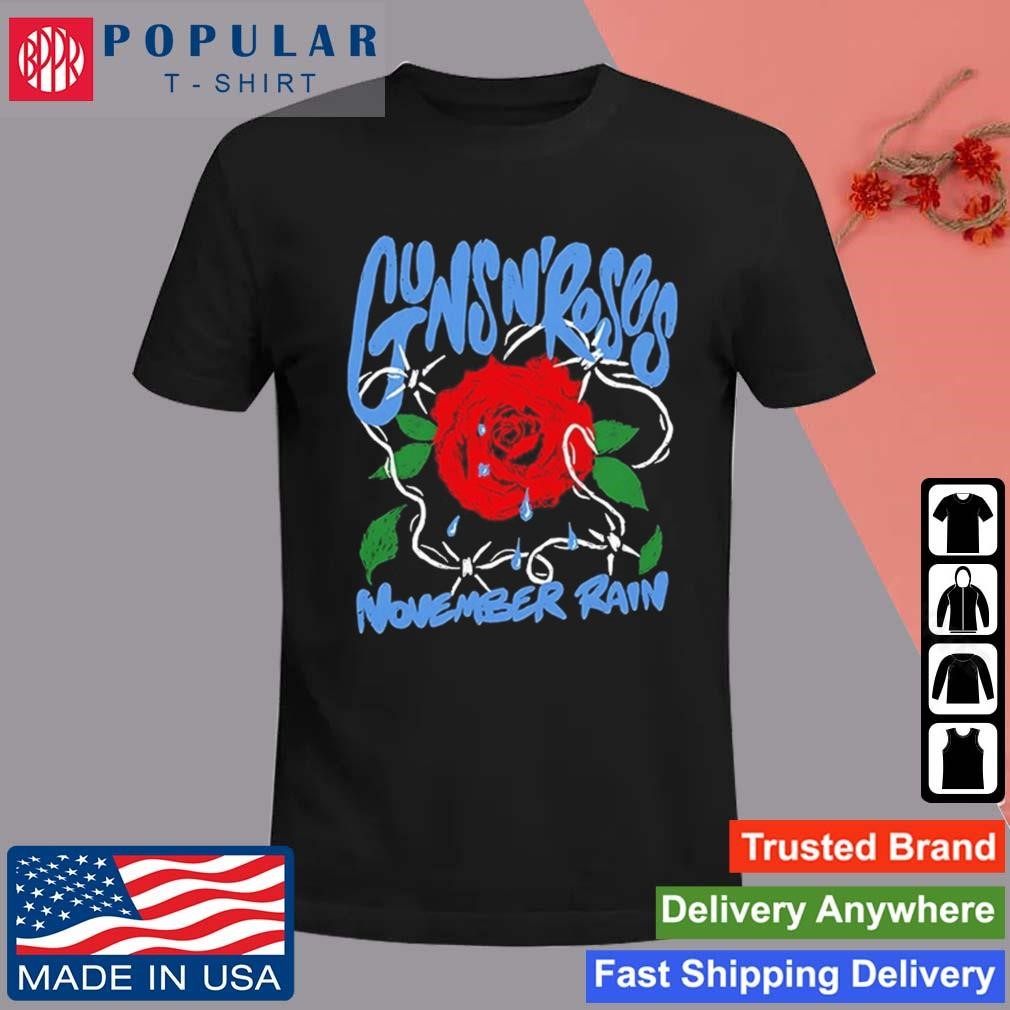 Official Guns N' Roses November Rain Valentine T-shirt